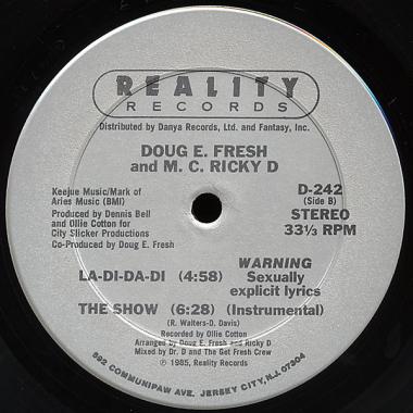 Doug E. Fresh And The Get Fresh Crew / Doug E. Fresh & M.C. Ricky D - The Show / La-Di-Da-Di