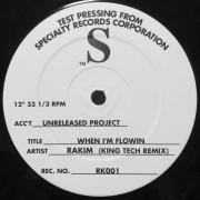 Rakim - When I'm Flowin (King Tech Remix)