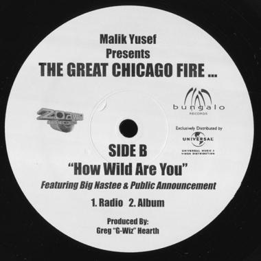Malik Yusef - Malik Yousef Presents The Great Chicago Fire ...
