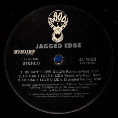 Jagged Edge (2) - He Can't Love You