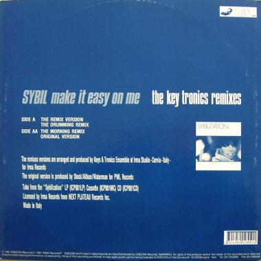 Sybil - Make It Easy On Me (The Key Tronics Remixes)
