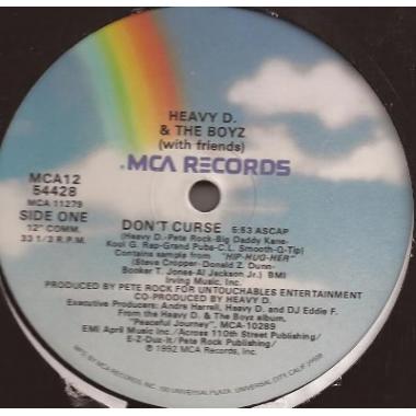 Heavy D. & The Boyz - Don't Curse / You Can't See What I Can See