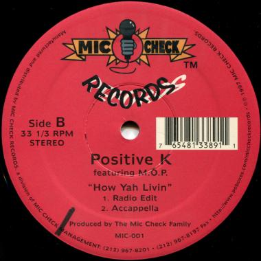 Positive K featuring M.O.P. - How Yah Livin'