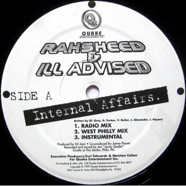 Rahsheed & Ill-Advised - Internal Affairs / 1.9.8.6. (Remix)