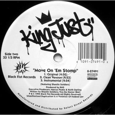 King Just - Warrior's Drum / Move On 'Em Stomp