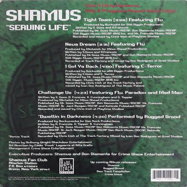 Shamus - Serving Life